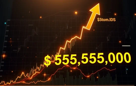 Chart depicting a potential 382% Bitcoin price surge following a confirmed $120K breakout, highlighting the Inverse Head & Shoulders (IHS) pattern.