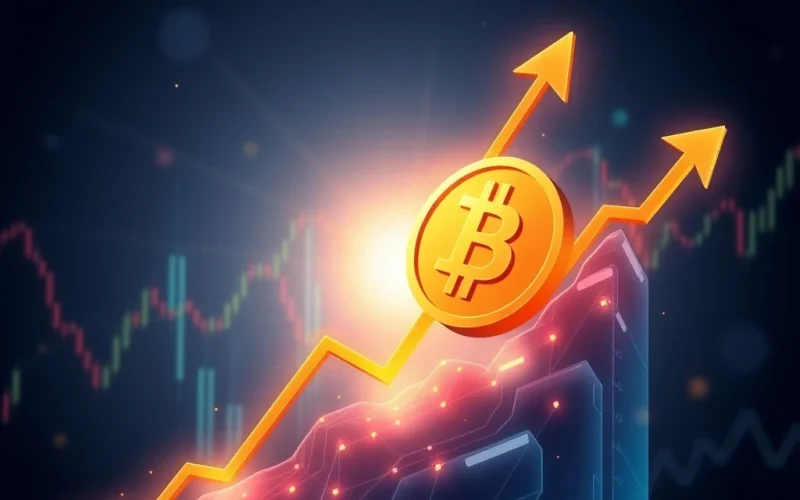 Bitcoin rally with low volatility signaling a potential breakout