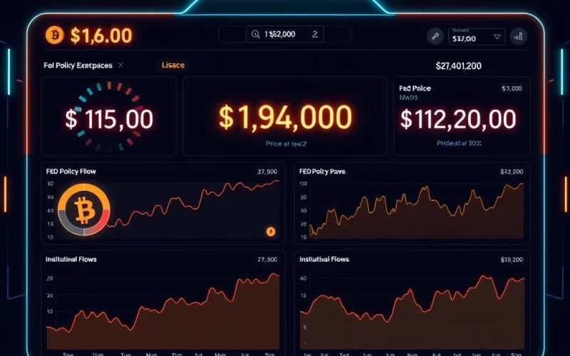 Bitcoin price chart reflecting rangebound struggle in a late-cycle market environment