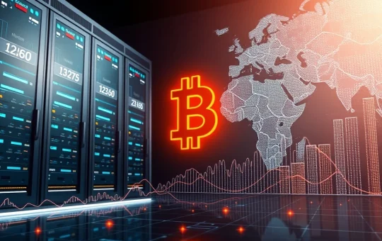 Visualizing institutional confidence in Bitcoin as a strategic reserve asset transforming global portfolios.