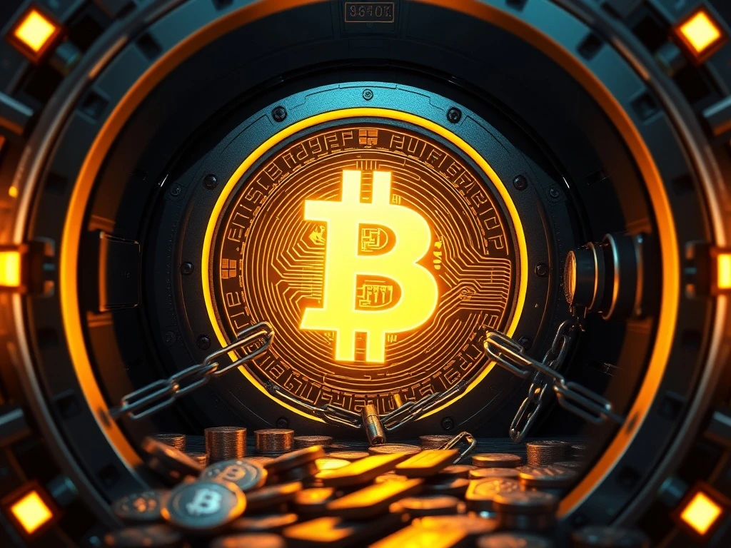 A visualization of Bitcoin whales activating dormant wallets, highlighting a significant BTC movement and market impact.