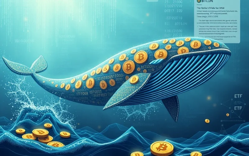 Bitcoin whales accumulating BTC ahead of halving and ETF approval