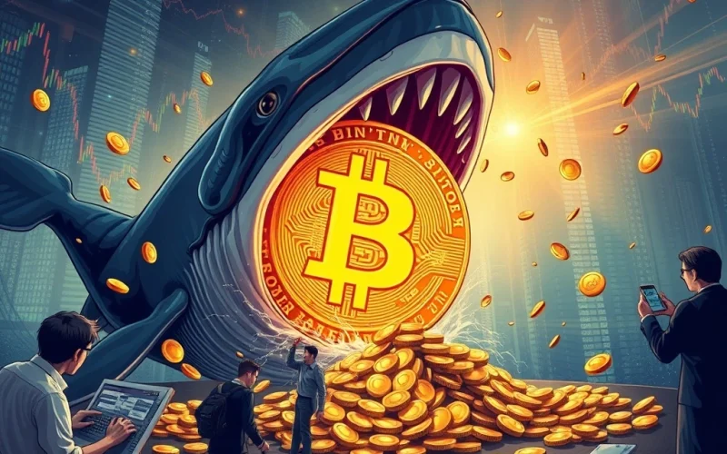 Bitcoin whales accumulating BTC as retail investors sell off in 2025