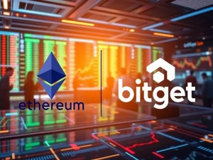 Bitget leads Ethereum derivatives liquidity, surpassing Binance in crypto trading.