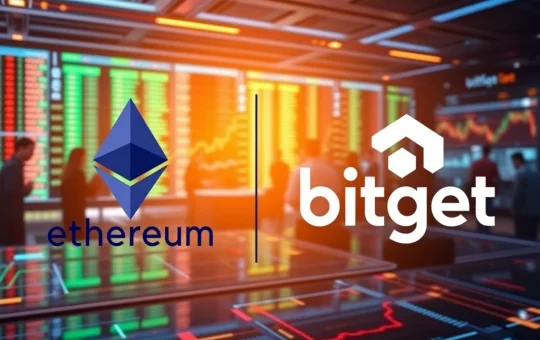 Bitget leads Ethereum derivatives liquidity, surpassing Binance in crypto trading.