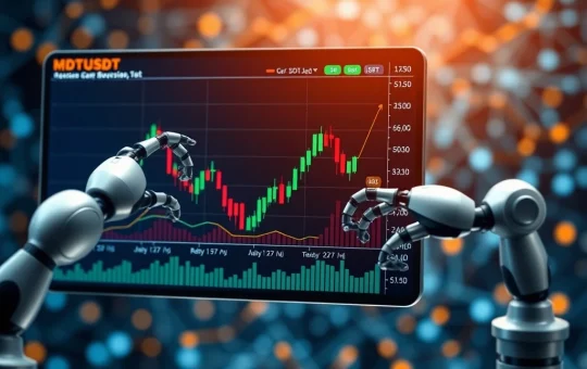 A visual representation of Bitget perpetual futures trading interface, highlighting MDTUSDT pair with 20x leverage.