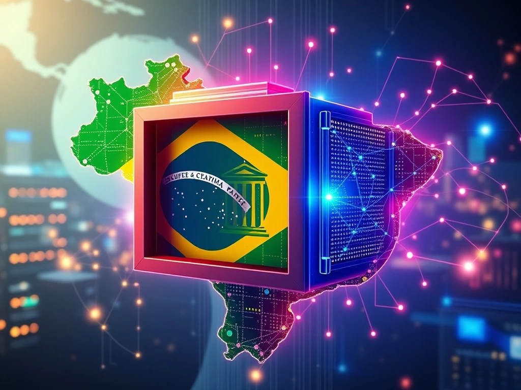 BitGo Brazil expansion image showing institutional crypto infrastructure connecting traditional finance with digital assets.
