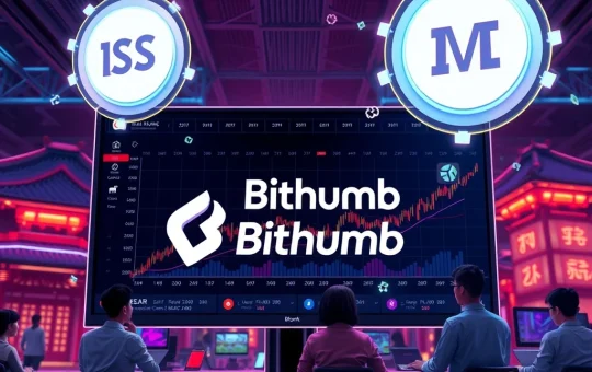 Bithumb's strategic listing of LISTA and MERL KRW pairs, symbolizing new opportunities and growth in the South Korean altcoin market.
