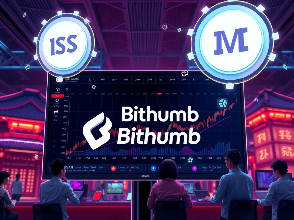 Bithumb's strategic listing of LISTA and MERL KRW pairs, symbolizing new opportunities and growth in the South Korean altcoin market.