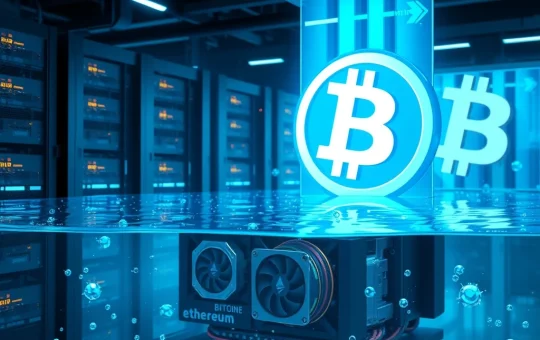 BitMine Immersion's high-tech data center with immersion cooling for crypto mining efficiency