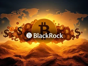 BlackRock's strategic move into Bitcoin signals increasing institutional traction amid global de-dollarization trends.