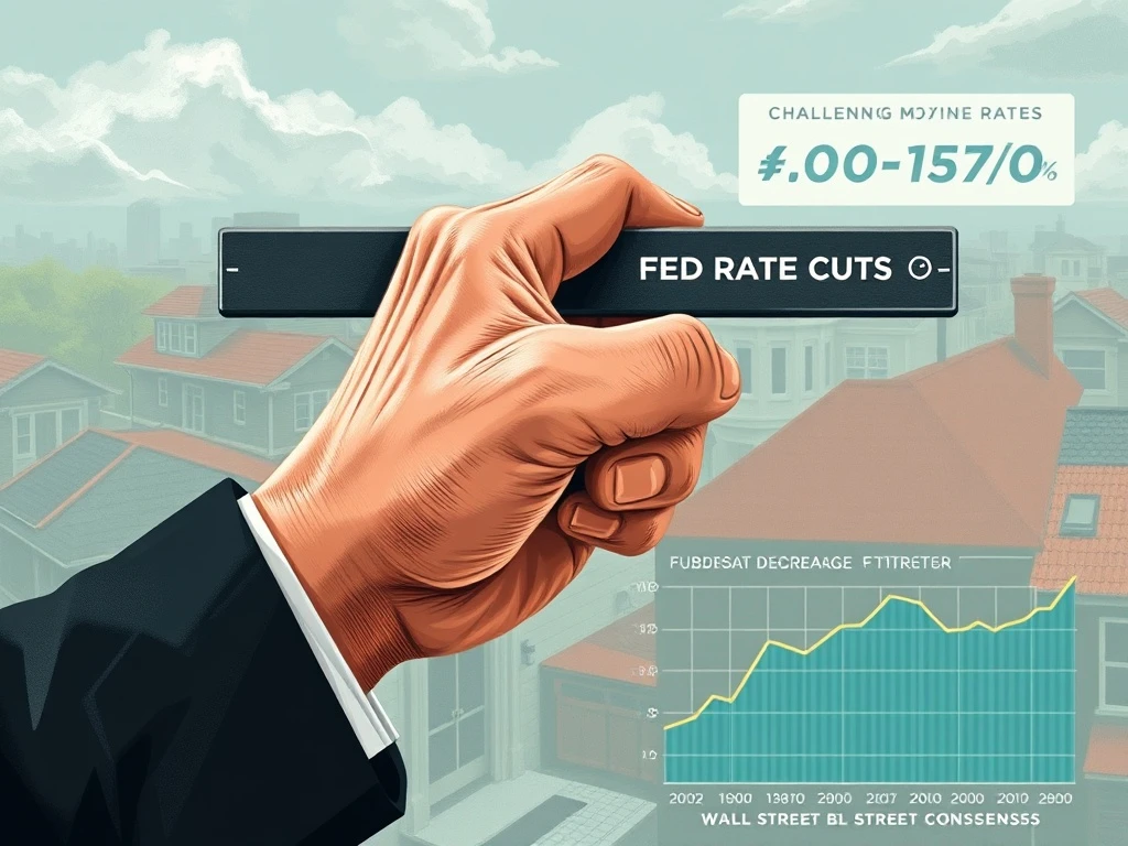 BlackRock CIO Rick Rieder advocating for Fed rate cuts to alleviate housing market strains and improve mortgage affordability.