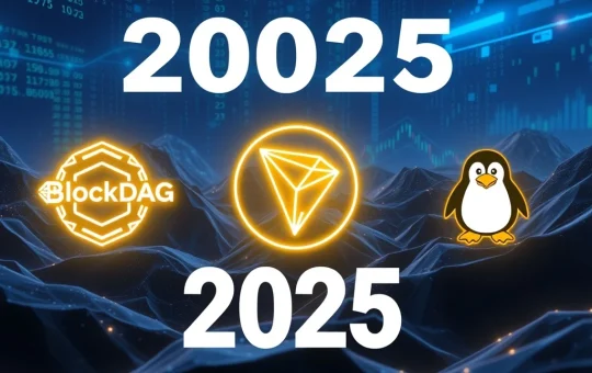 BlockDAG and 2025 crypto contenders competing for dominance in the blockchain space.
