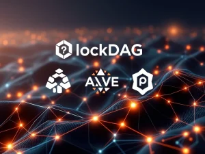 2025 crypto leaders BlockDAG, AAVE, Pi Network, and Chainlink revolutionizing blockchain technology.