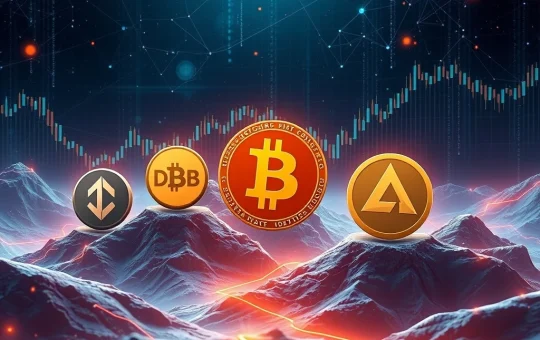 BlockDAG, BNB, DOGE, and AVAX cryptocurrencies showing explosive growth in 2025