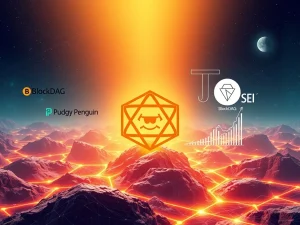 BlockDAG's impressive presale success leading a new wave of crypto leaders in 2025, highlighting market growth.