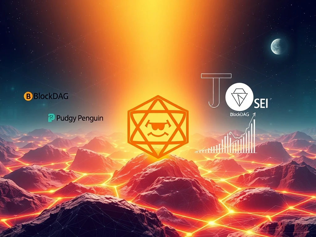 BlockDAG's impressive presale success leading a new wave of crypto leaders in 2025, highlighting market growth.