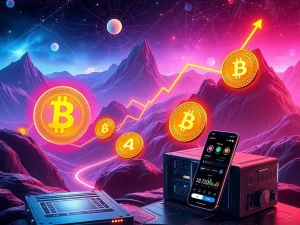 Illustrating BlockDAG's explosive presale surge, alongside Ethena's impressive gains and Dogecoin's speculative price targets in the crypto market.