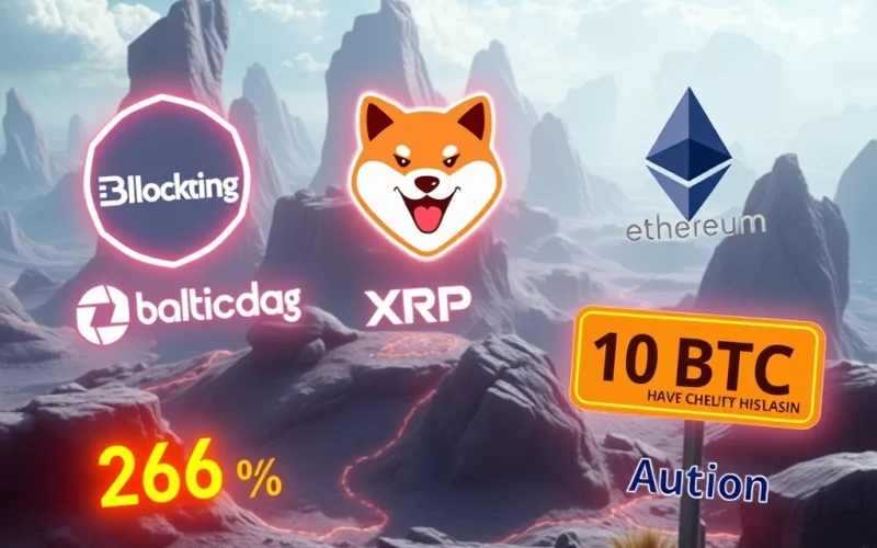 BlockDAG outperforms Shiba Inu, XRP, and Ethereum with 2660% returns and a 10 BTC auction