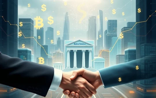 Illustrates the monumental BofA stablecoin surge driven by institutional adoption and regulatory clarity in digital finance.