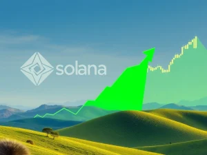 A chart illustrating a bullish pennant pattern for BONK price, indicating a potential crypto rally within the Solana ecosystem.