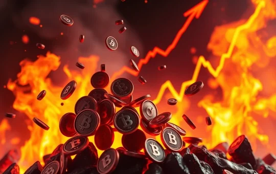 Visualizing the impact of a significant BONK token burn on its price, symbolizing potential growth and a successful deflationary strategy.