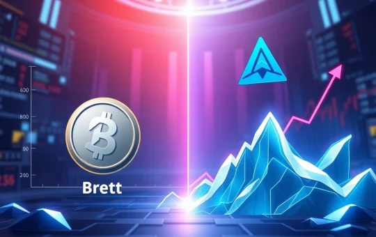 Brett vs Arctic Pablo Coin price trends in the volatile crypto market