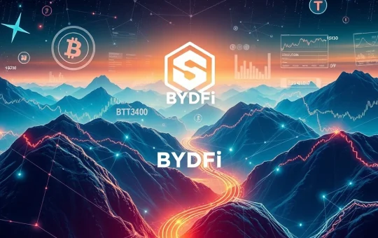 BYDFi xStocks integration visually represents on-chain equity trading, bridging traditional finance with blockchain for real-world assets.