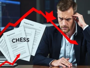 CHESS token price crash amid regulatory scrutiny and market uncertainty