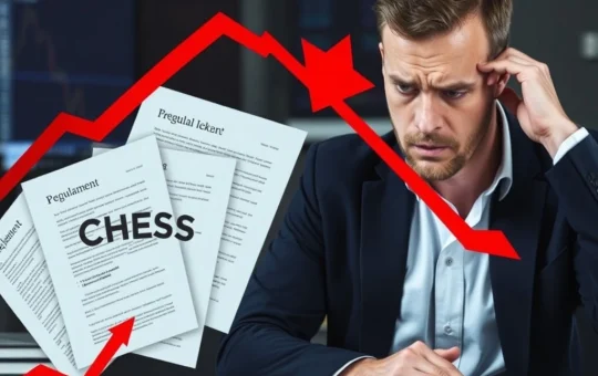 CHESS token price crash amid regulatory scrutiny and market uncertainty