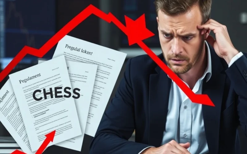 CHESS token price crash amid regulatory scrutiny and market uncertainty