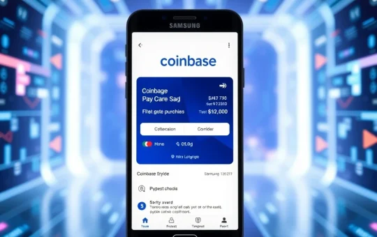 Coinbase and Samsung Pay integration for seamless crypto purchases