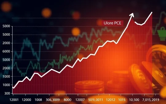 U.S. Core PCE inflation rise impacting cryptocurrency markets