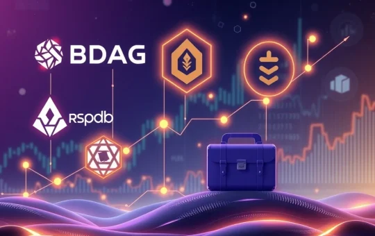 Visualizing the strategic shift in the Crypto Market 2025 towards functional tech and ecosystem growth, highlighted by key projects like BlockDAG, Uniswap, Polygon, and Shiba Inu attracting institutional investment.