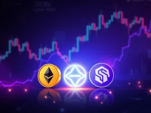 Crypto market pump analysis featuring Bitcoin, Ethereum, XRP, Solana, and SUI
