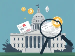 Senate Democrats launch an investigation into the FHFA's crypto mortgage directive, highlighting potential financial risk.