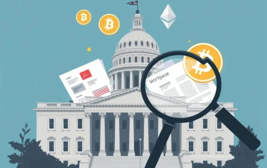 Senate Democrats launch an investigation into the FHFA's crypto mortgage directive, highlighting potential financial risk.
