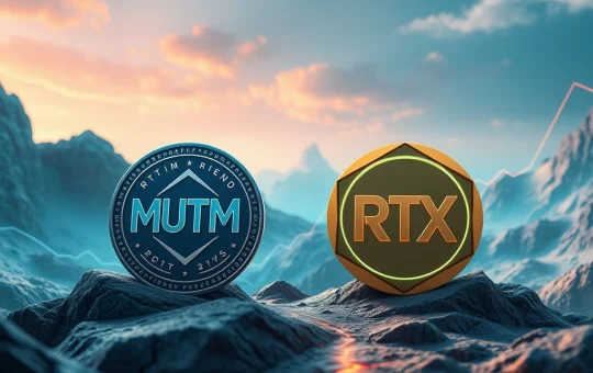 MUTM and RTX leading the 2025 crypto presale surge with speculative and utility-driven approaches.