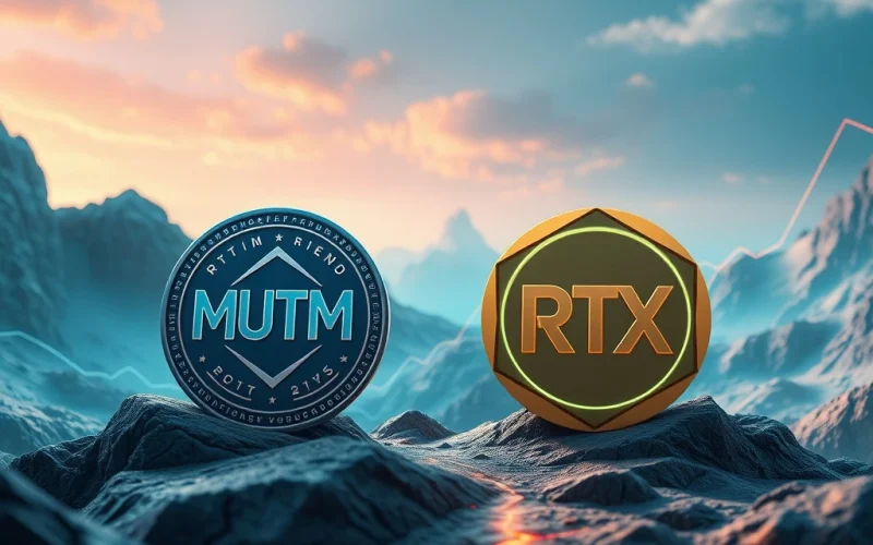 MUTM and RTX leading the 2025 crypto presale surge with speculative and utility-driven approaches.