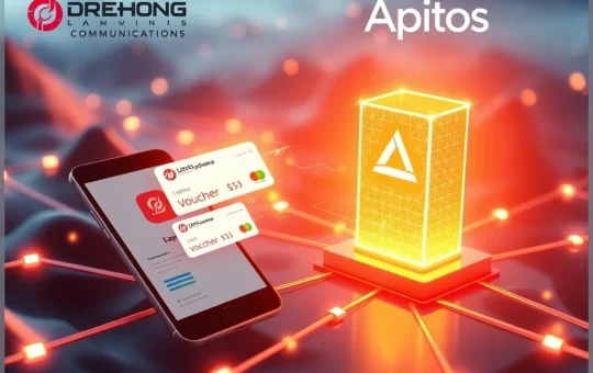 Daehong Communications and Aptos blockchain ecosystem for digital asset tracking