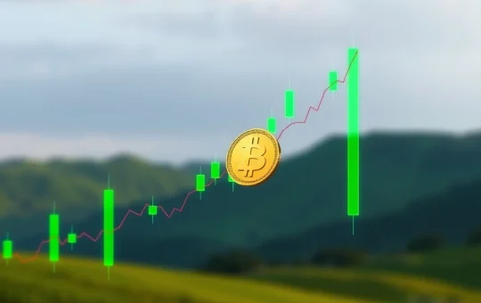 A chart showing the explosive surge of the DIA token, driven by Web3 and AI hype in the crypto market.