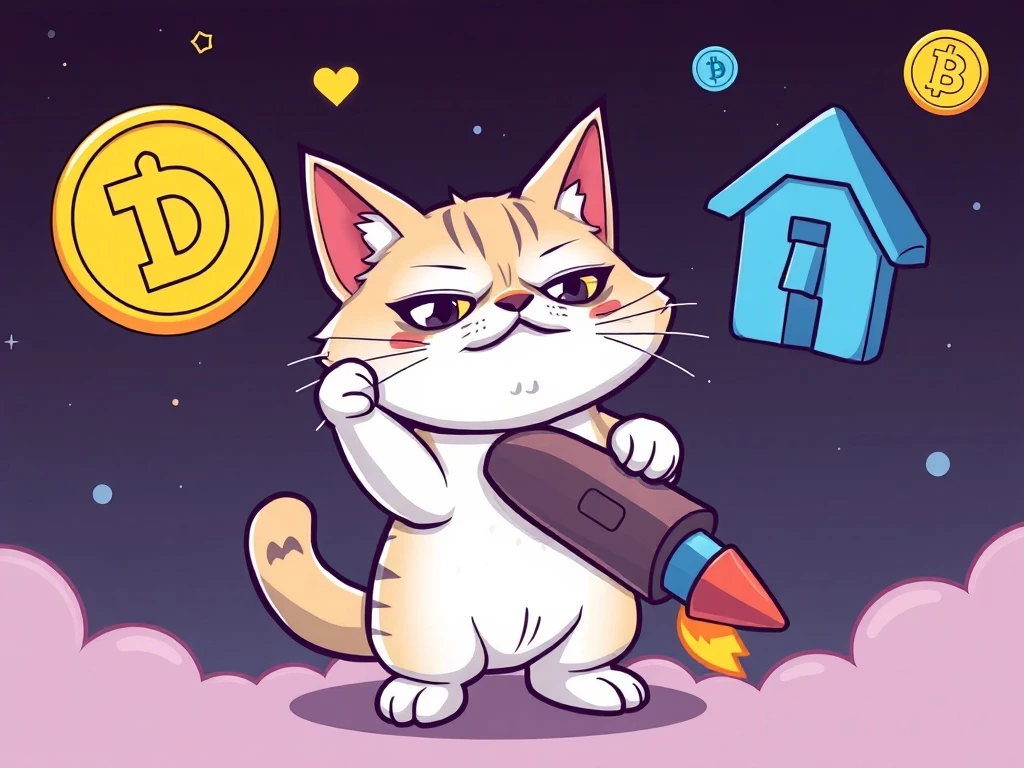Troller Cat meme coin outperforming Dogecoin and Degen with high ROI