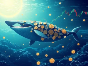 Dogecoin whale accumulation signals potential price surge as DOGE hovers near $0.22