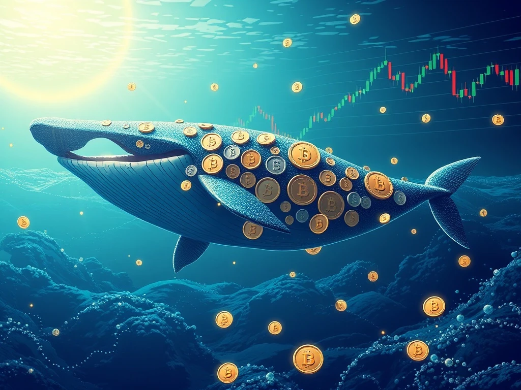 Dogecoin whale accumulation signals potential price surge as DOGE hovers near $0.22