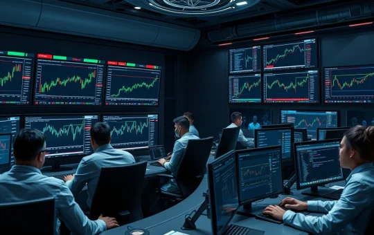 A secure, advanced trading platform symbolizing the EDXM institutional crypto trading infrastructure for large capital holders.