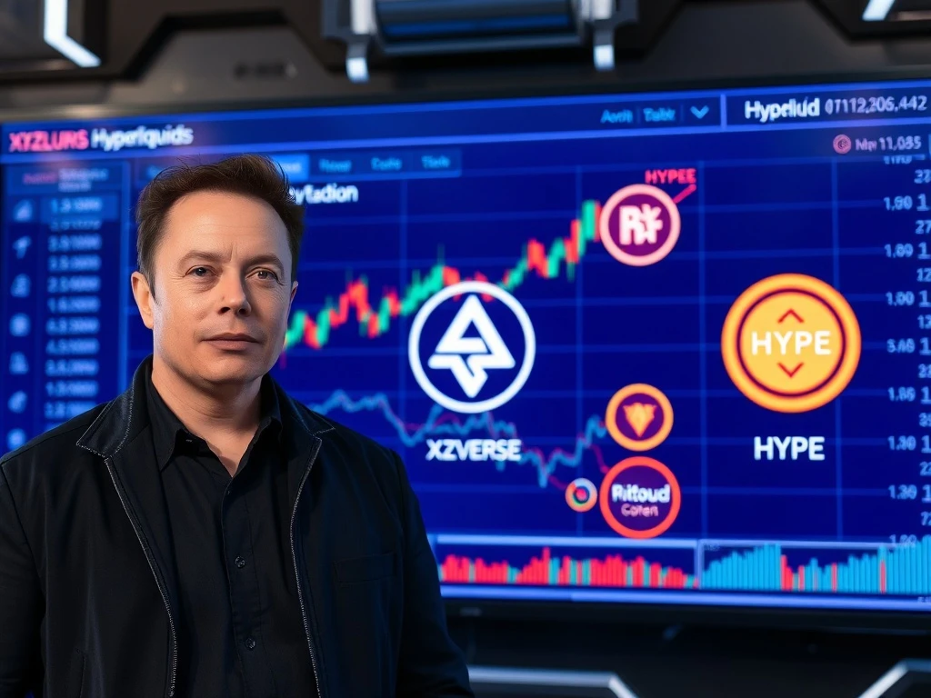 Elon Musk discussing XYZVerse and Hyperliquid in crypto market