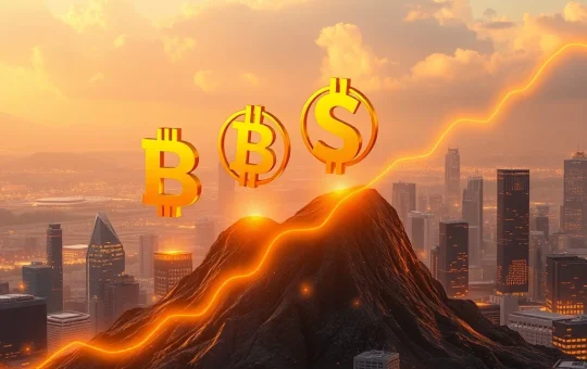 Visualizing four emerging cryptos, including BlockDAG, HBAR, and CRO, poised to be bull market leaders.