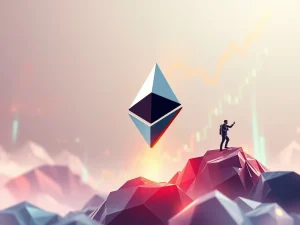 Visualizing Ethereum's remarkable price surge, highlighting the $9,000 ETH price target driven by market analysis and investor confidence.