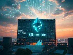 BitMine Immersion's strategic acquisition of a significant Ethereum stake, highlighting its leadership in corporate crypto holdings.