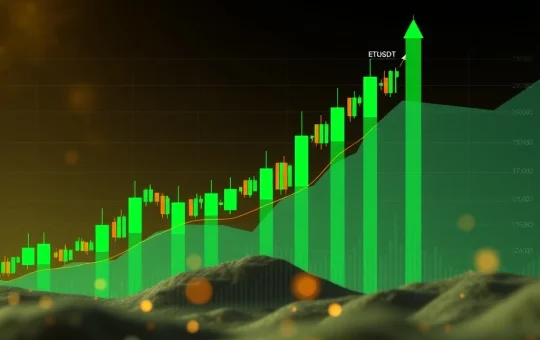 A detailed chart illustrating Ethereum Classic (ETC) price action, highlighting recent gains and key technical indicators for market analysis.
